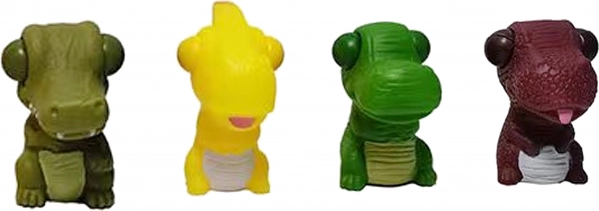 Ściskany dinozaur 8 cm