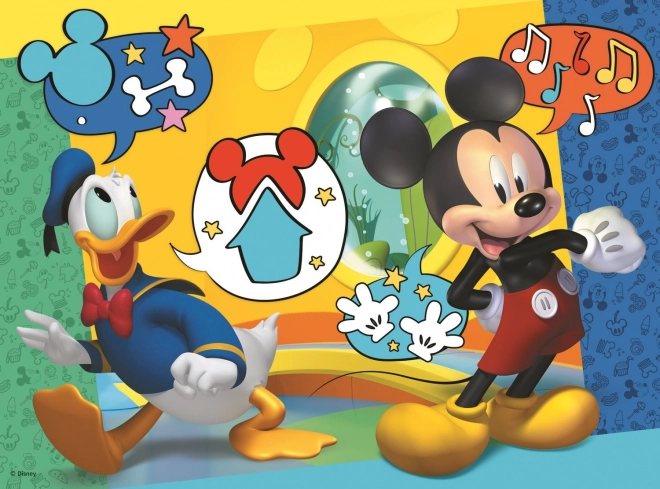 Puzzle 30 elementów - Myszka Miki i Wesoły Domek Trefl