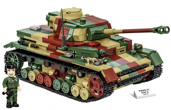 Zestaw II Wojna Światowa Panzerkampfwagen IV Ausf. G z 1107 elementów