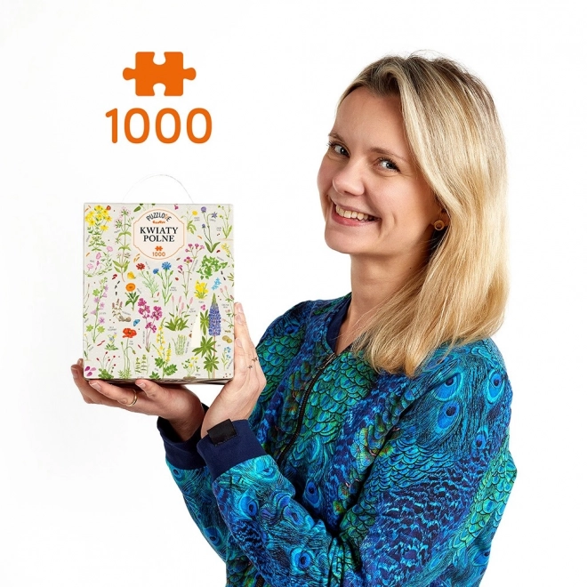 Puzzle 1000 elementów Puzzlove Polne kwiaty