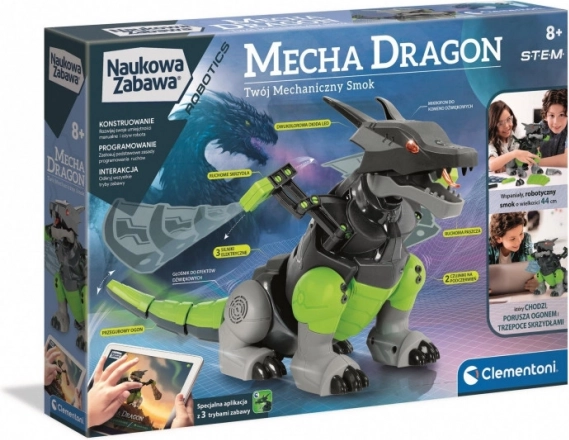 Edukacyjny zestaw konstrukcyjny mecha smoka
