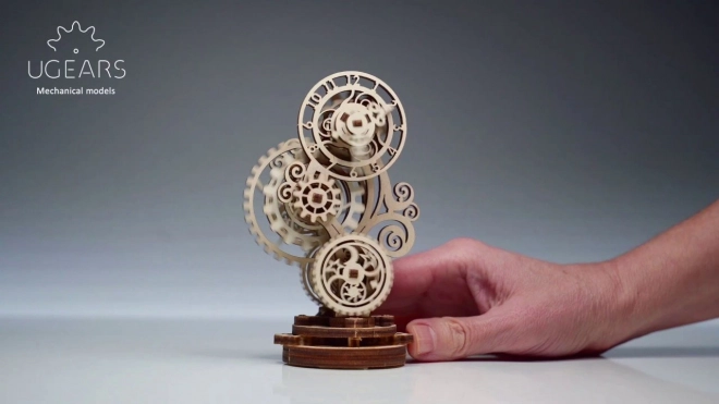 Ugears 3D drewniane mechaniczne puzzle Steampunkowe zegary