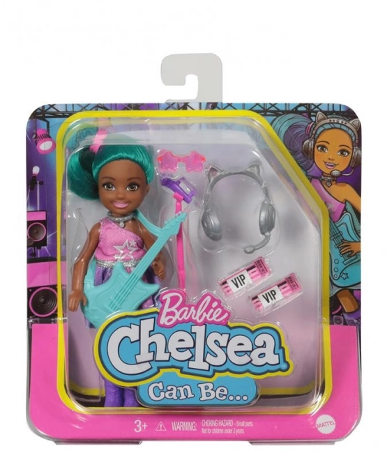 Lalka Barbie Chelsea w różnych zawodach