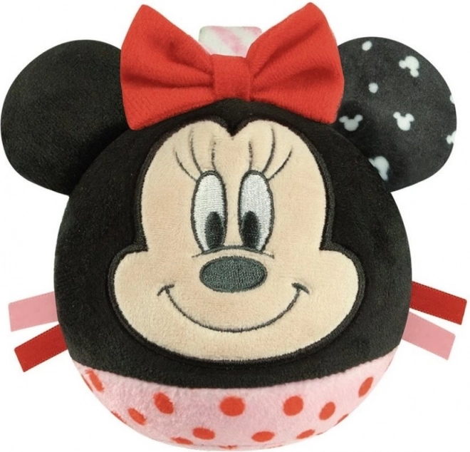 Clementoni Baby pluszowa piłeczka Minnie z grzechotką