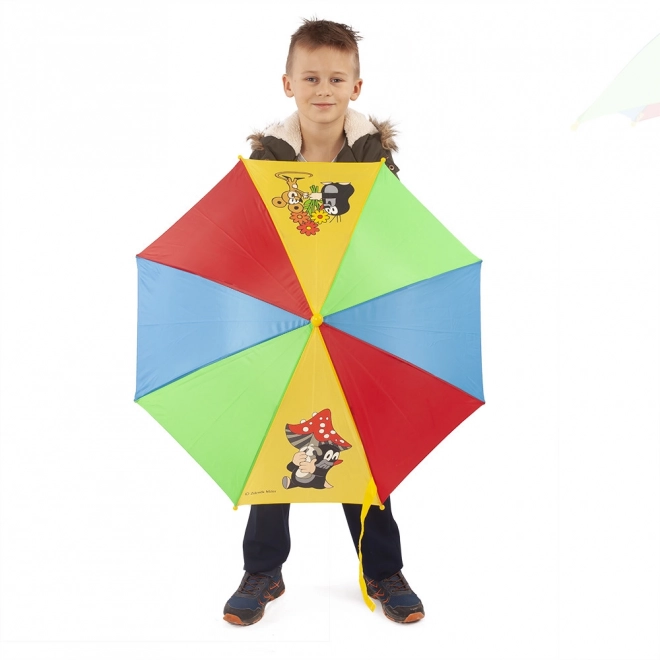 Kolorowy parasol Krecik