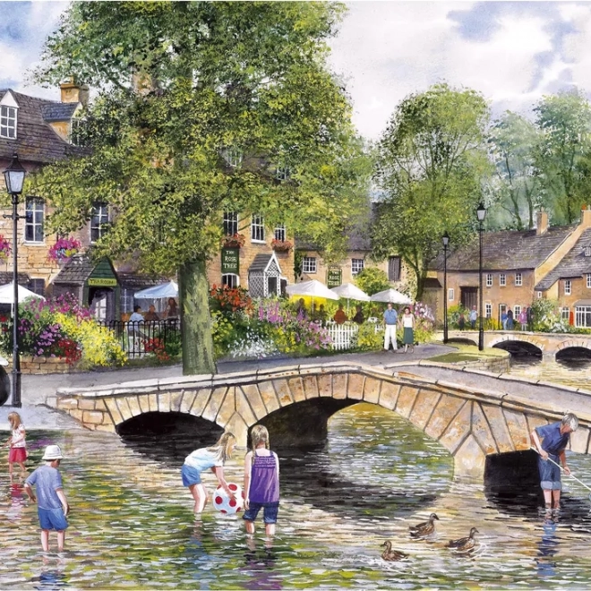 Puzzle Wieś Bourton on the Water 1000 elementów