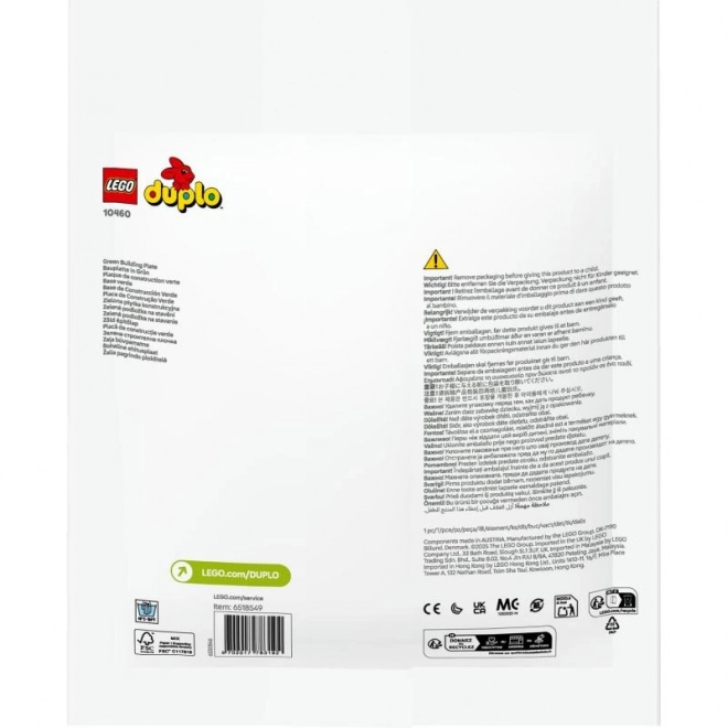 Lego Duplo zielona płyta konstrukcyjna