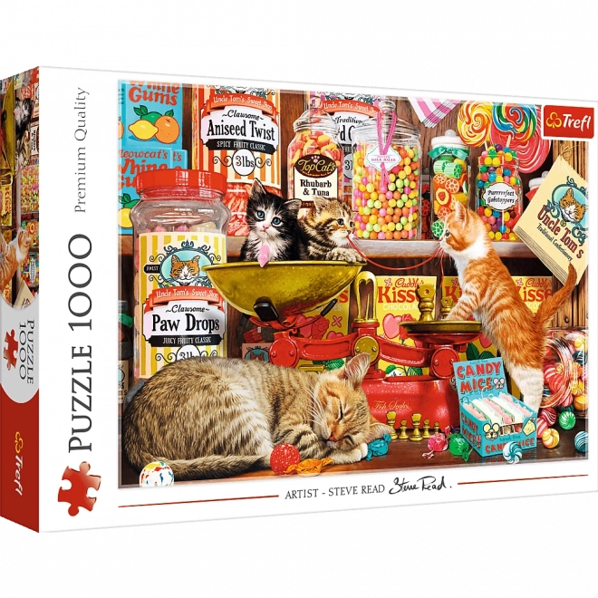 Puzzle 1000 elementów Kocie Słodkości