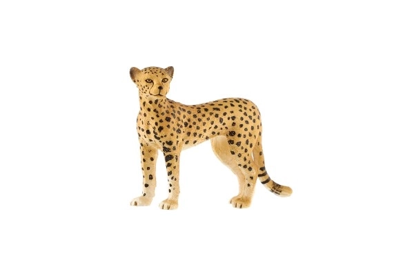 Gepard smukły plastik zooted 8cm w woreczku
