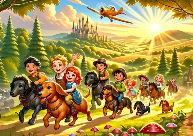 Puzzle Leśna Przygoda 100 Elementów