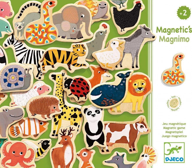 DJECO Magnetyczne zwierzątka z ZOO