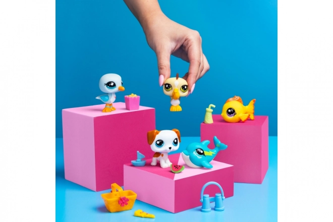 Littlest Pet Shop zestaw figurek plażowych