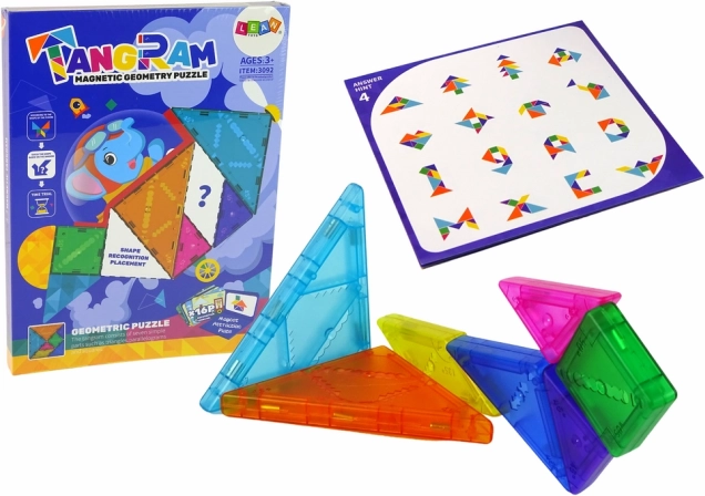 Magnetyczna układanka Tangram dla dzieci