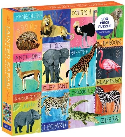 Puzzle Safari kolaż - 500 elementów