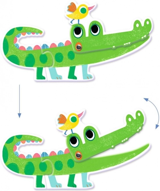 DJECO Puzzle Duo Zwierzątka