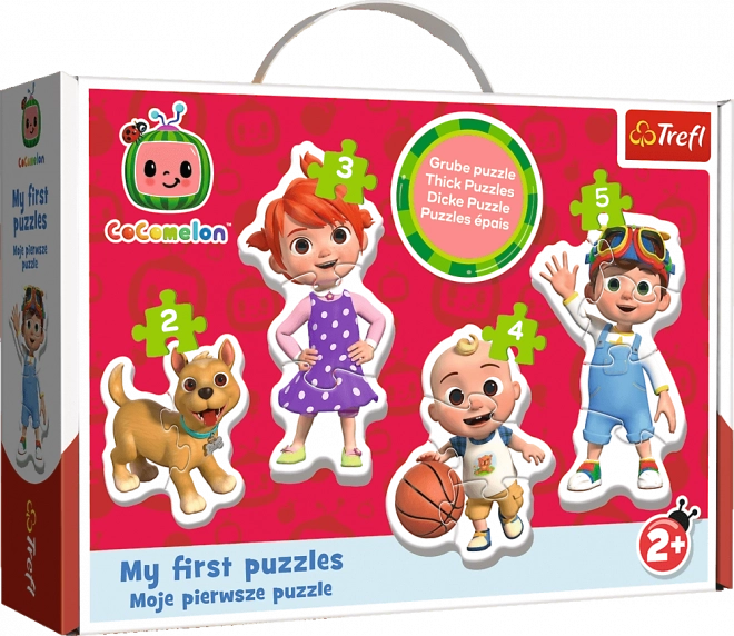 TREFL Baby puzzle Cocomelon 4w1 (2,3,4,5 elementów)