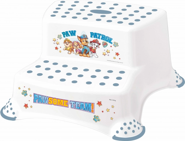 Dwustopienek do WC/umywalki Paw Patrol biały