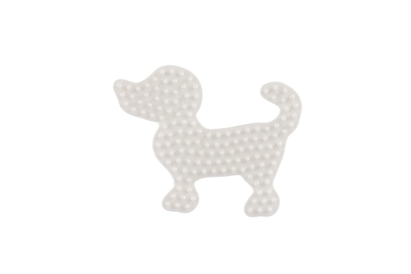 Podkładka na koraliki do prasowania Hama MIDI słoń, pingwin, piesek plastik 3 sztuki na karcie 12x18x3cm