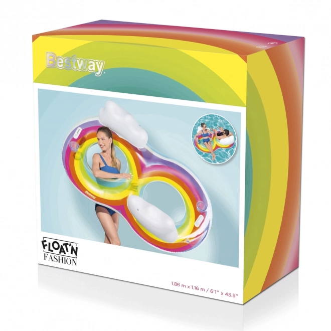 Dwuosobowe dmuchane koło do wody Bestway