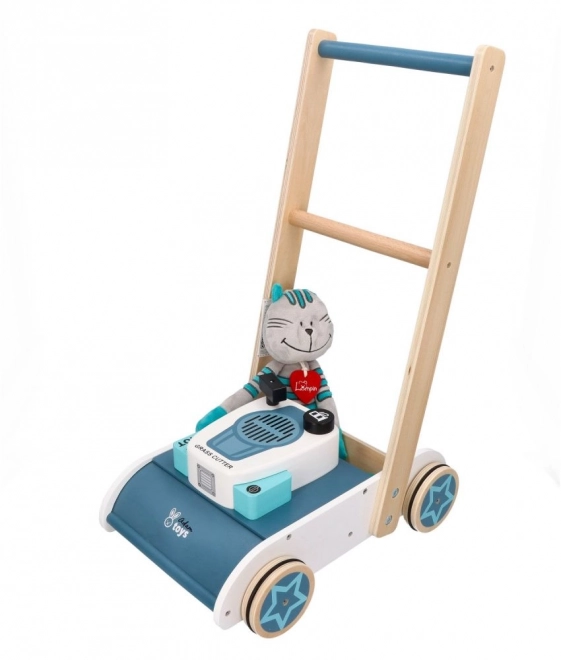 Drewniana kosiarka z dźwiękiem Adam Toys