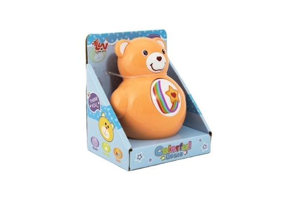 Niedźwiadek Roly Poly piszczący 10 cm plastik 10x12x8cm