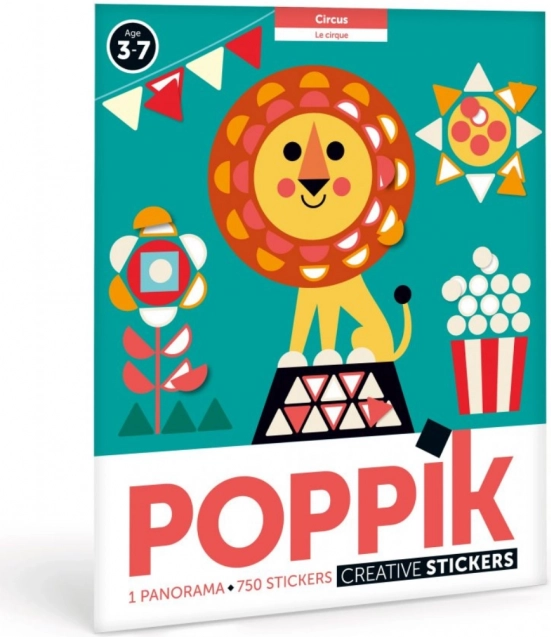 Samolepkowe panorama Cyrk od Poppik