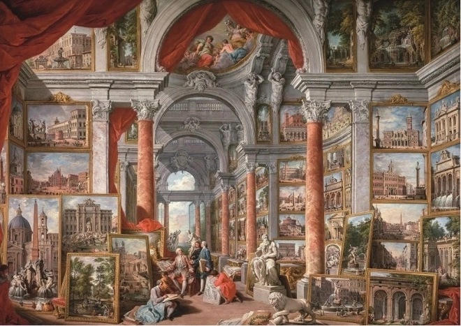 Art Puzzle Museum Series: widok na nowoczesny Rzym, 2000 elementów