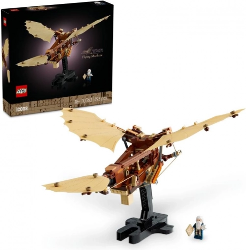 LEGO Icons 10363 Latająca maszyna Leonarda da Vinci
