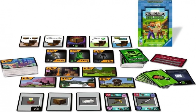 RAVENSBURGER Gra karciana Minecraft Explorers