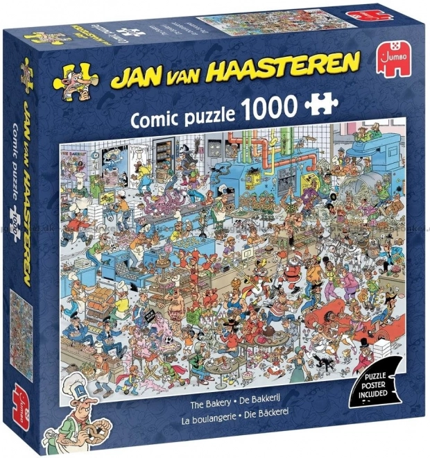 Puzzle Jumbo Jan van Haasteren Piekarnia 1000 elementów