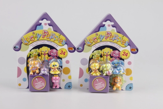 Lucky Puppies blister – wesołe szczeniaczki figurki