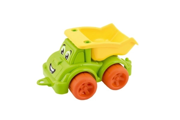 Ciężarówka wywrotka budowlana plastikowa 3 kolory 22x13x10cm 12m+