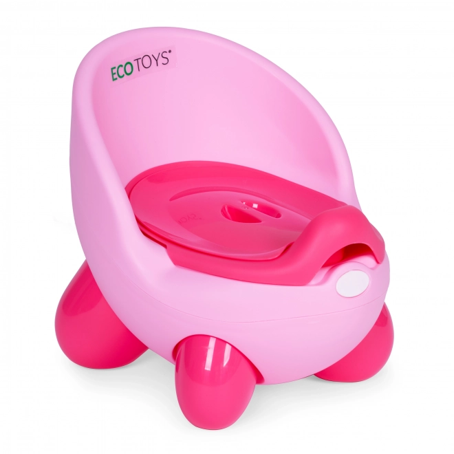 Nocnik dziecięcy z wyjmowaną wkładką i antypoślizgowymi nogami ECOTOYS