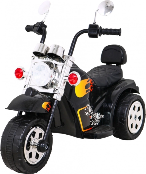 Elektryczny motocykl dziecięcy Hot Chopper – czarny