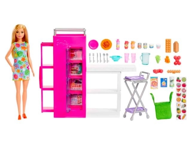 Barbie kuchnia ze spiżarnią