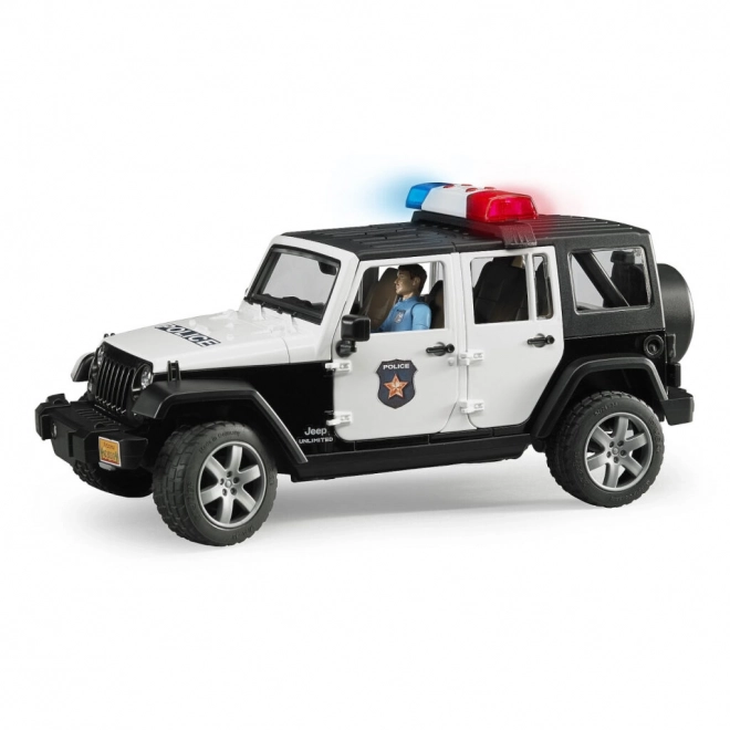 Bruder Jeep Wrangler Rubicon Policja