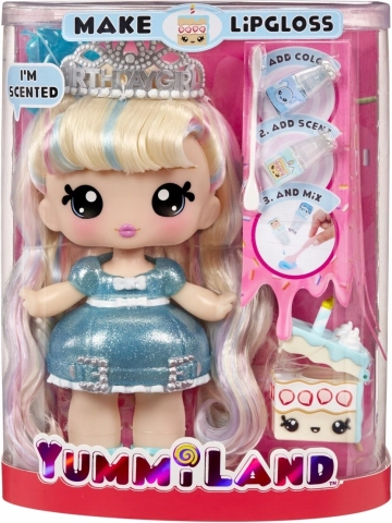 Lalka Yummiland z błyszczykiem do ust Callie Birthday Cake