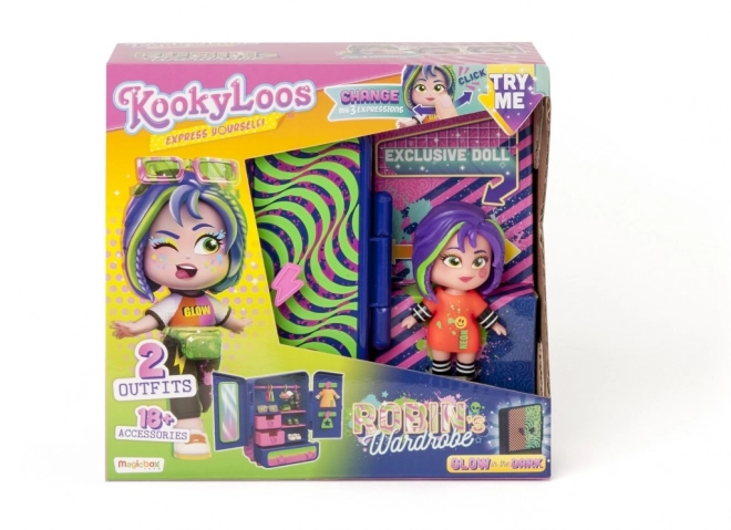 Lalka KookyLoos Robin i Garderoba