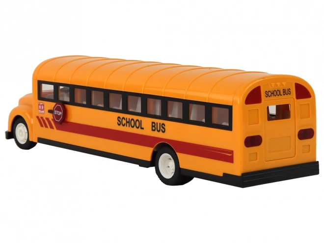 Żółty szkolny autobus na zdalne sterowanie R/C Otwarte drzwi