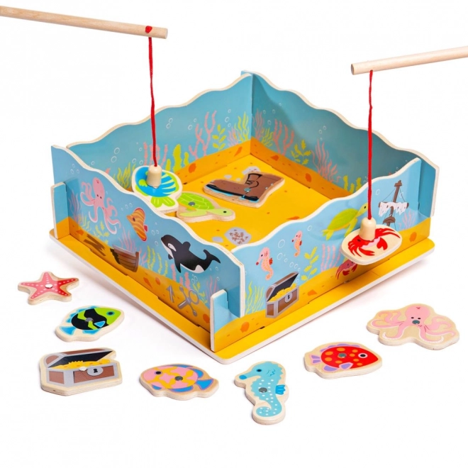 Bigjigs Toys Magnetyczne łowienie rybek