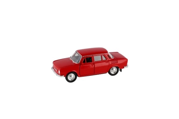 Auto Welly Škoda 100 metal/plastik 11cm 1:34 wolny bieg możliwość 4 kolorów 15x7x7cm