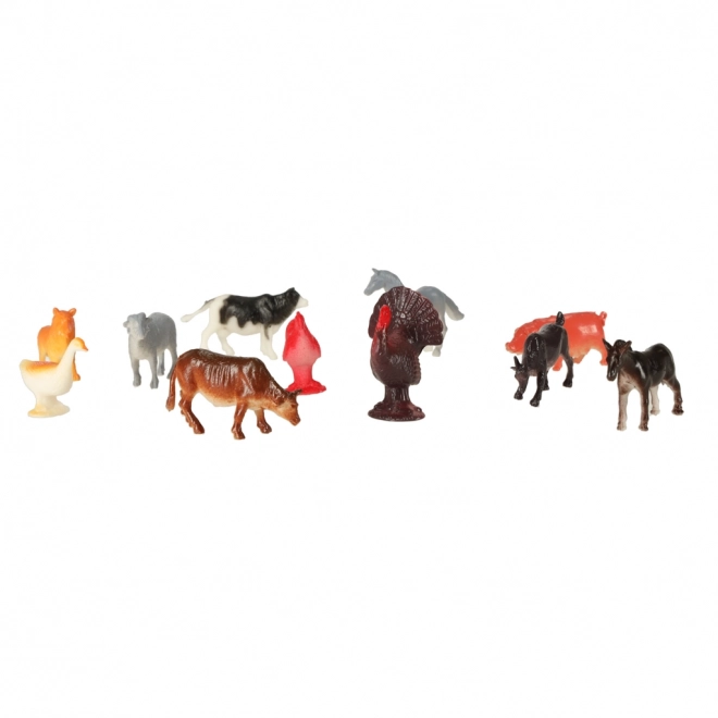 Figurki zwierząt - mix 48 szt.