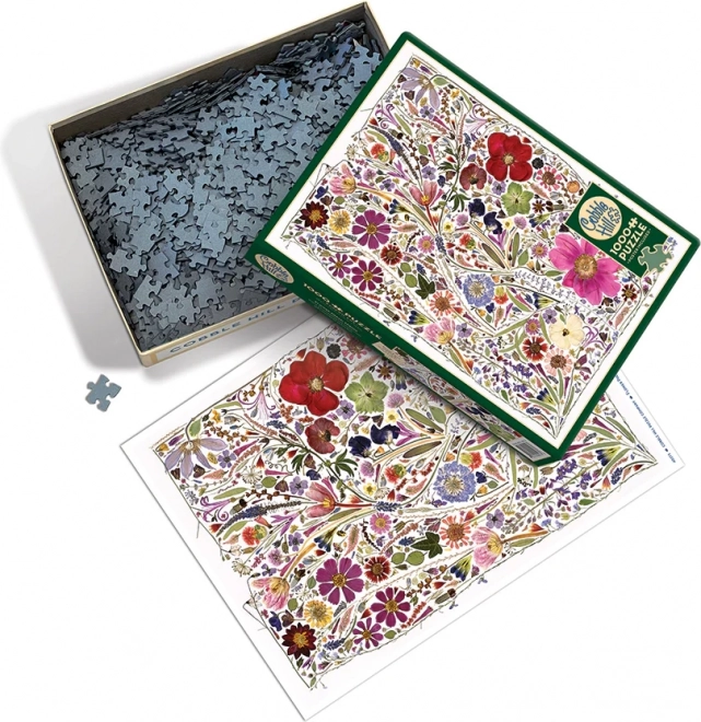 Puzzle Prasowane Kwiaty Wiosna 1000 Części od Cobble Hill