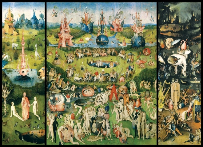 Puzzle Ogród rozkoszy ziemskich 1000 elementów od Eurographics