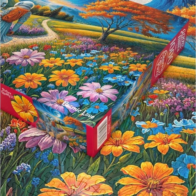 Puzzle Kosmiczna miłość z 1000 elementami