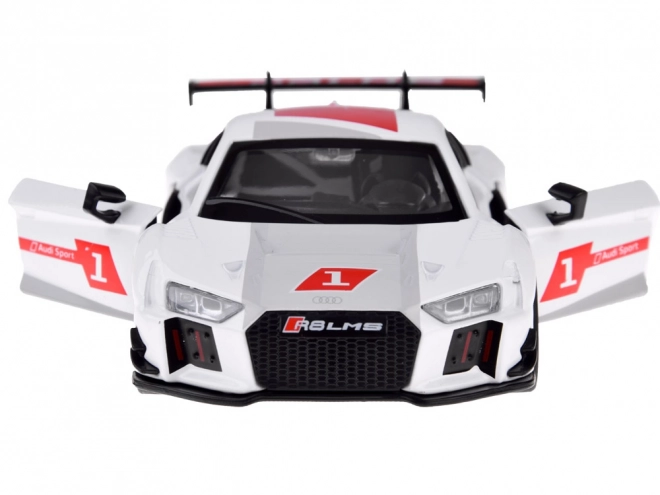 Metalowy model sportowego samochodu Audi R8 LMS w skali 1:32