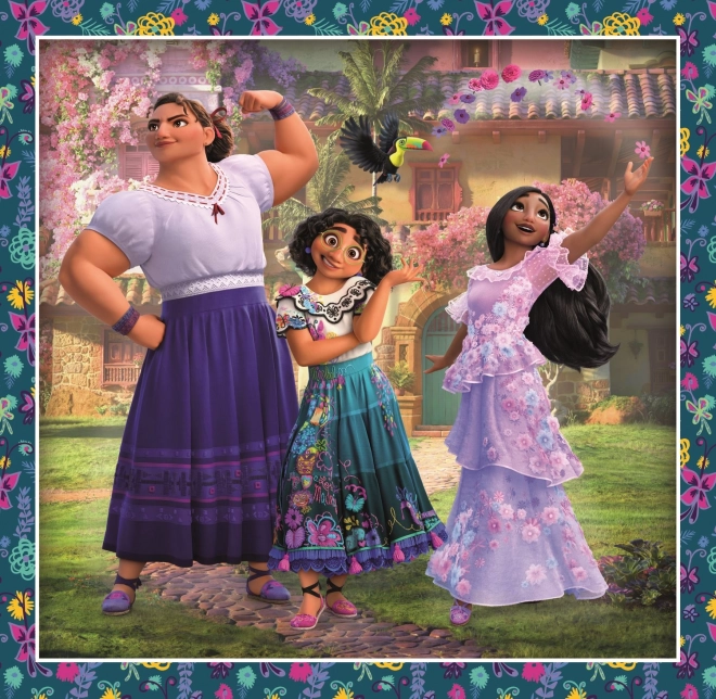TREFL Puzzle Encanto: Postacie 3w1 (20,36,50 elementów)