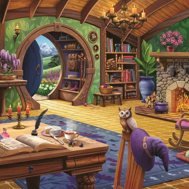 Puzzle Magiczna Chatka 1000 elementów od Ravensburger
