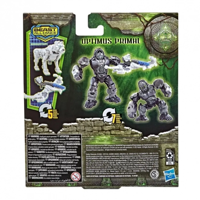 MV7 Zmieniacze Bitew 2 zestawy figurek Optimus Primal