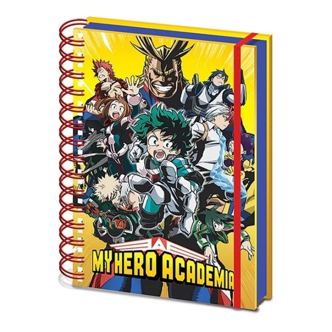 Notatnik z pierścieniami My Hero Academia